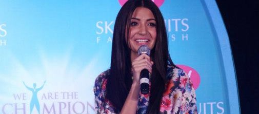 Anushka Sharma at the Launch of JOY Beauty Product at New Delhi