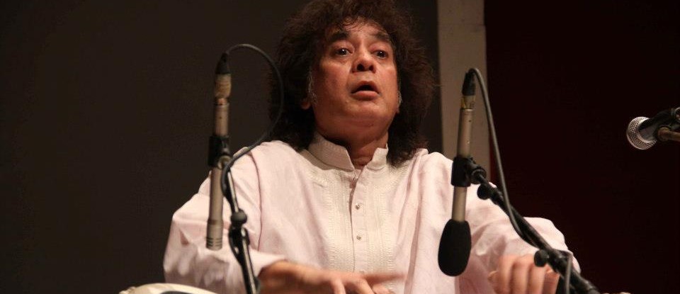 Ustad Zakir Hussain at Music in New Delhi